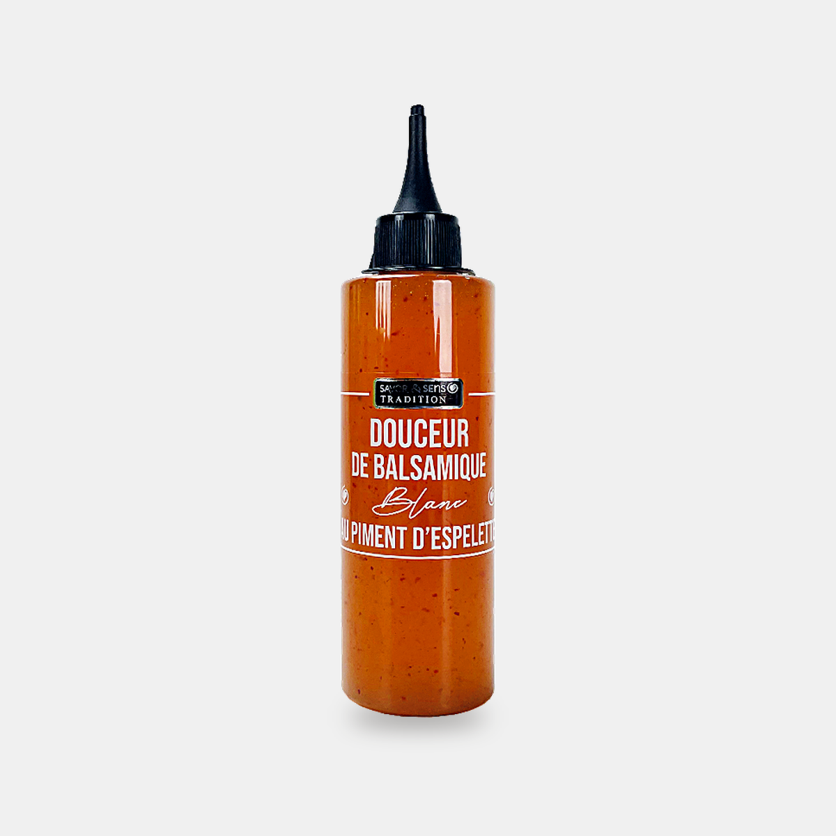 Crème balsamique blanche au piment