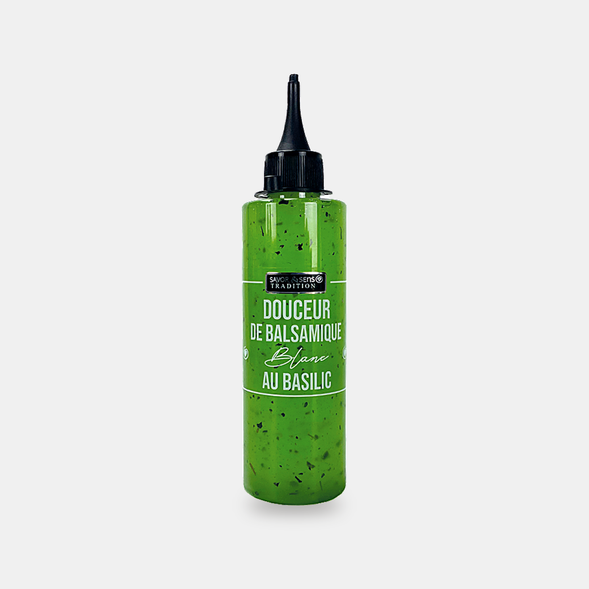 Crème balsamique blanche saveur basilic