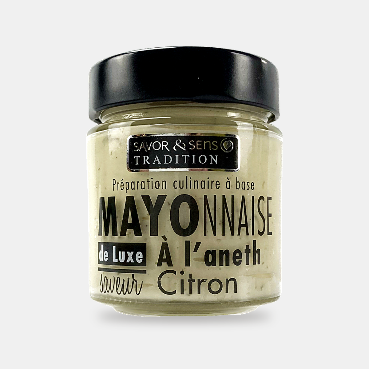 Dill and lemon flavored mayonnaise