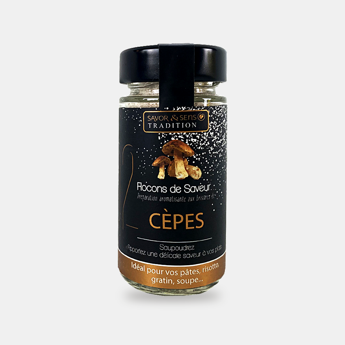 Saupoudreur aux cèpes