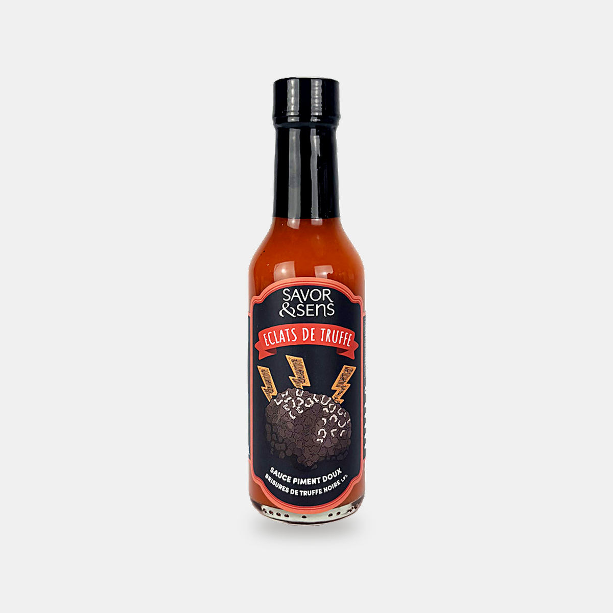 Chilisauce mit schwarzem Trüffelbruch