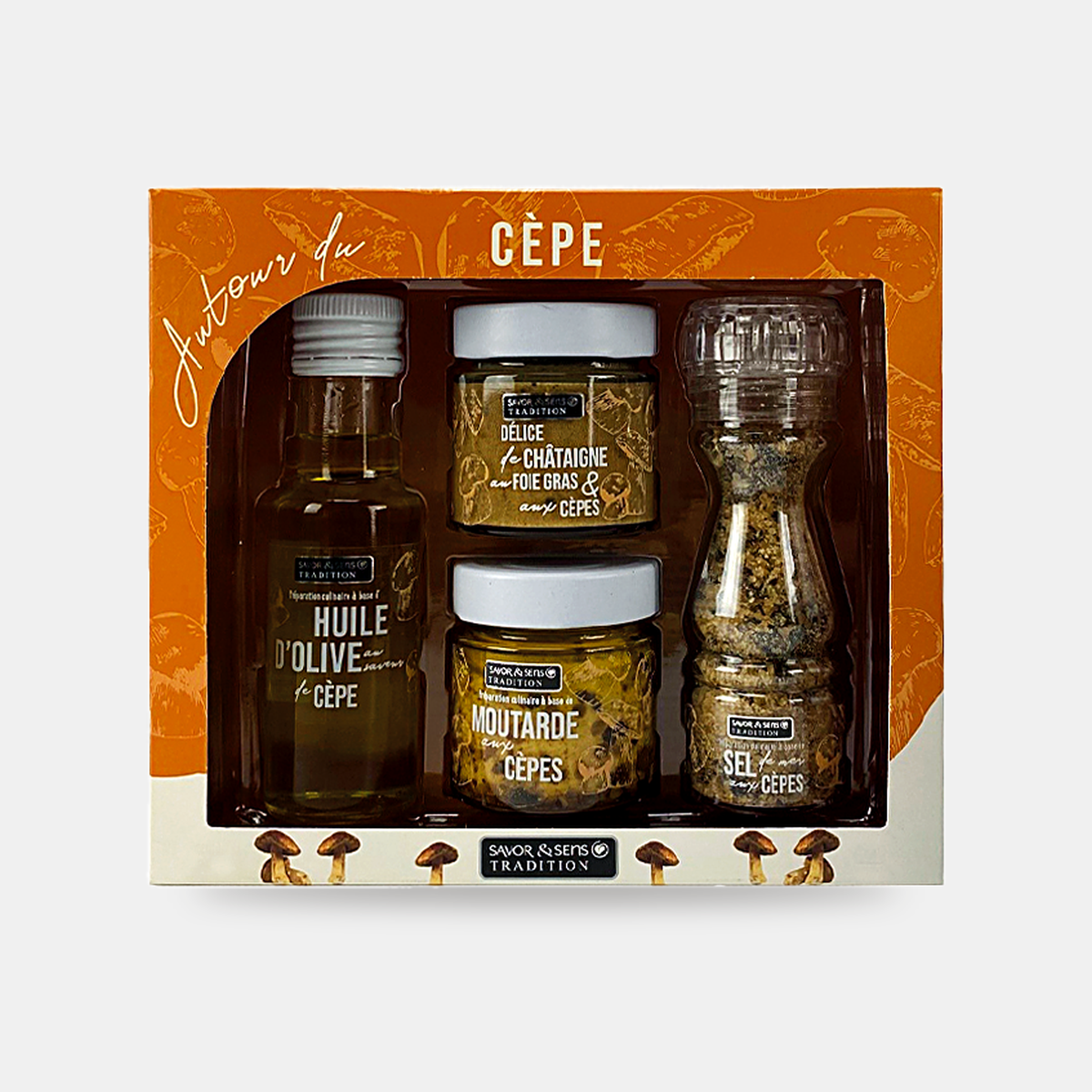 Geschenkset „Rund um den Steinpilz“