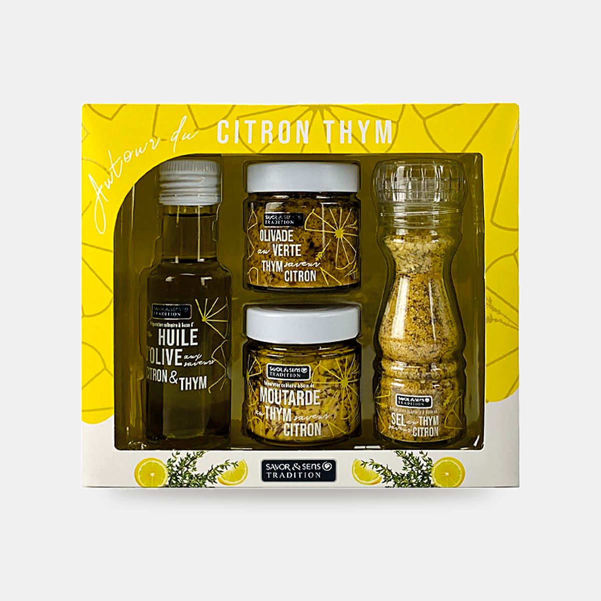 Coffret "Autour du citron & thym"