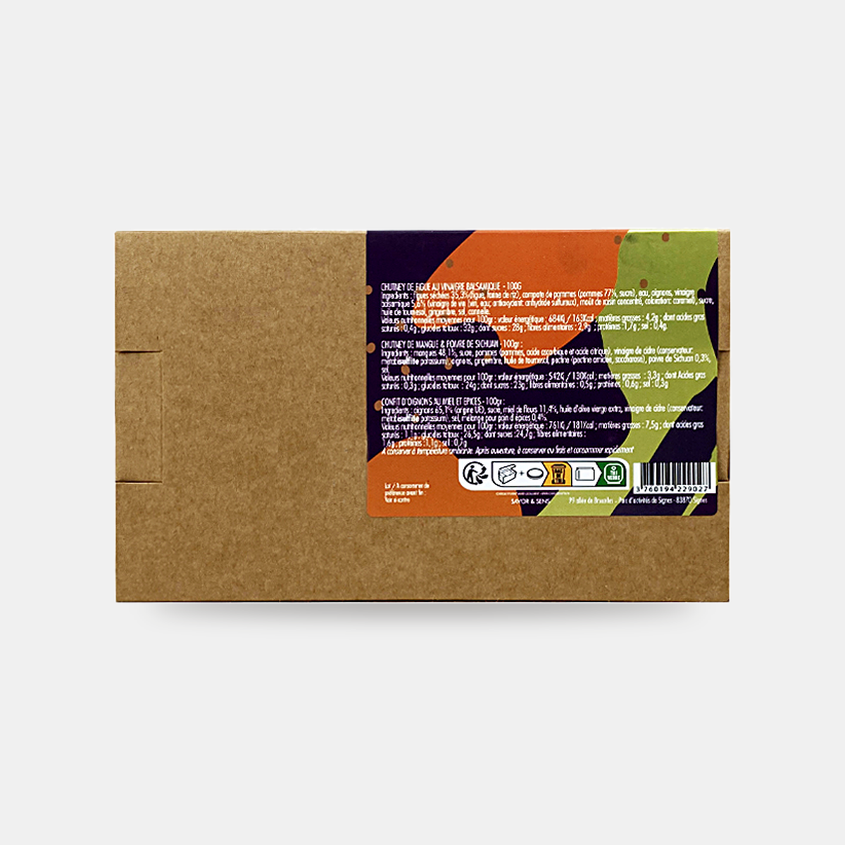 Gourmet-Geschenkset Trio Kraft — Festliches Trio