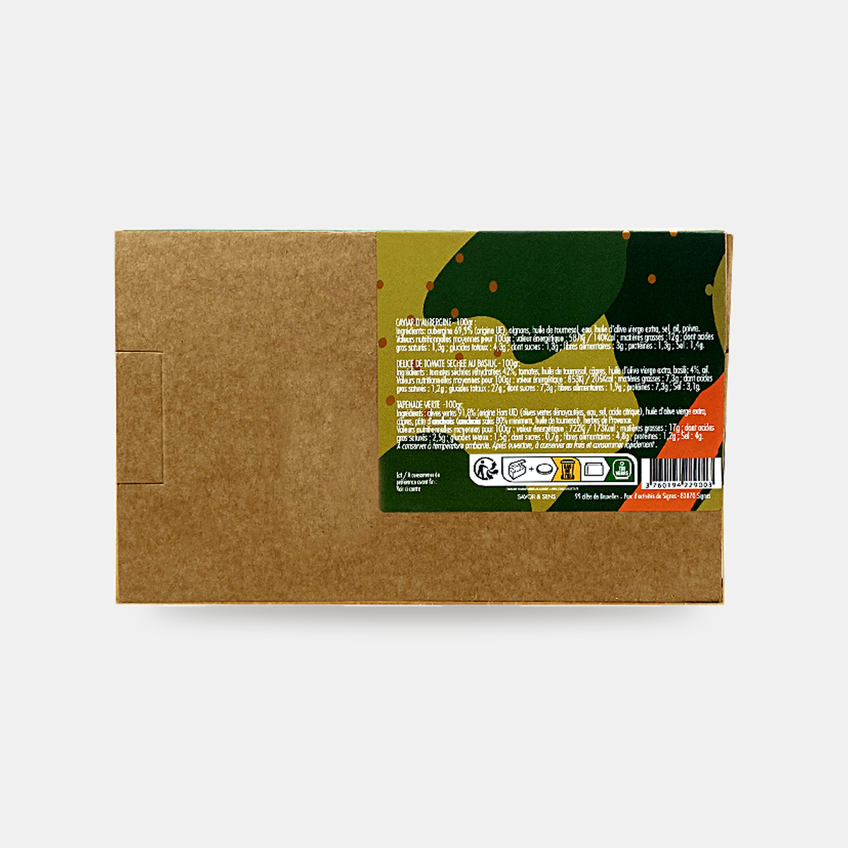 Gourmet-Geschenkset Kraft – Trio-Aufstriche