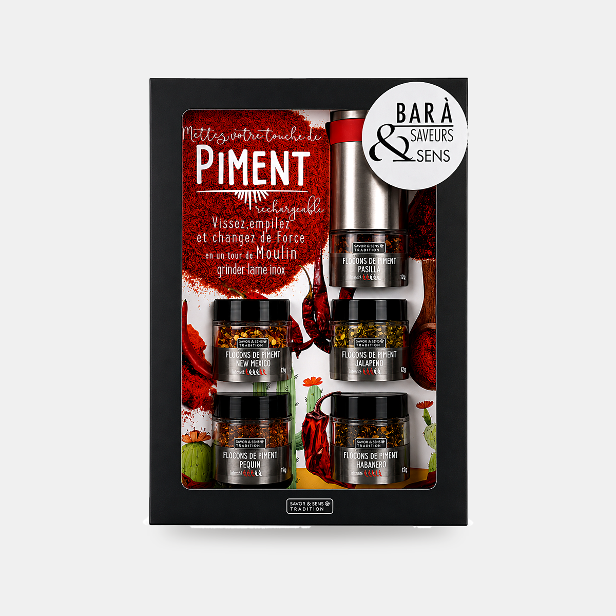 Coffret Bar à piments