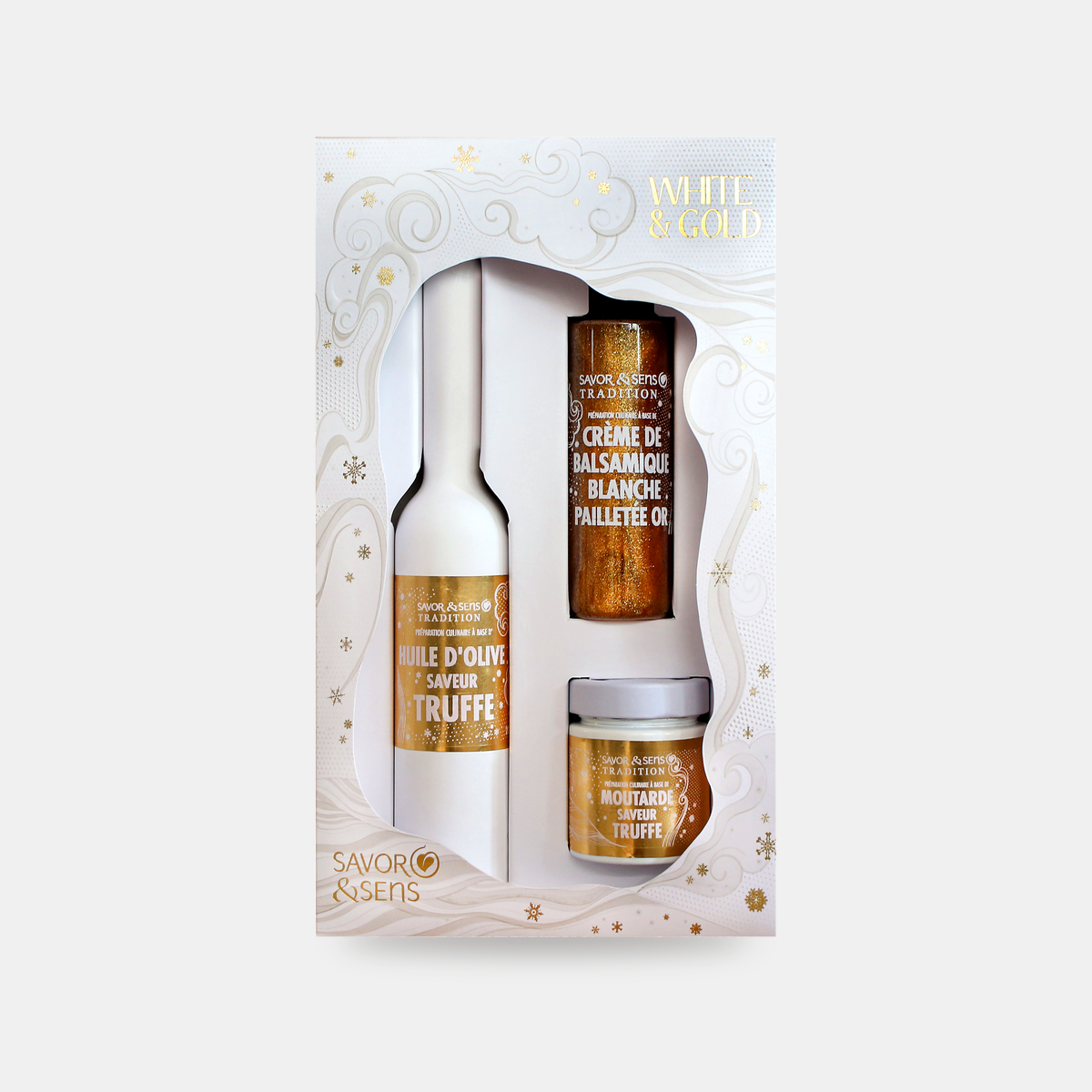 Geschenkset White & Gold