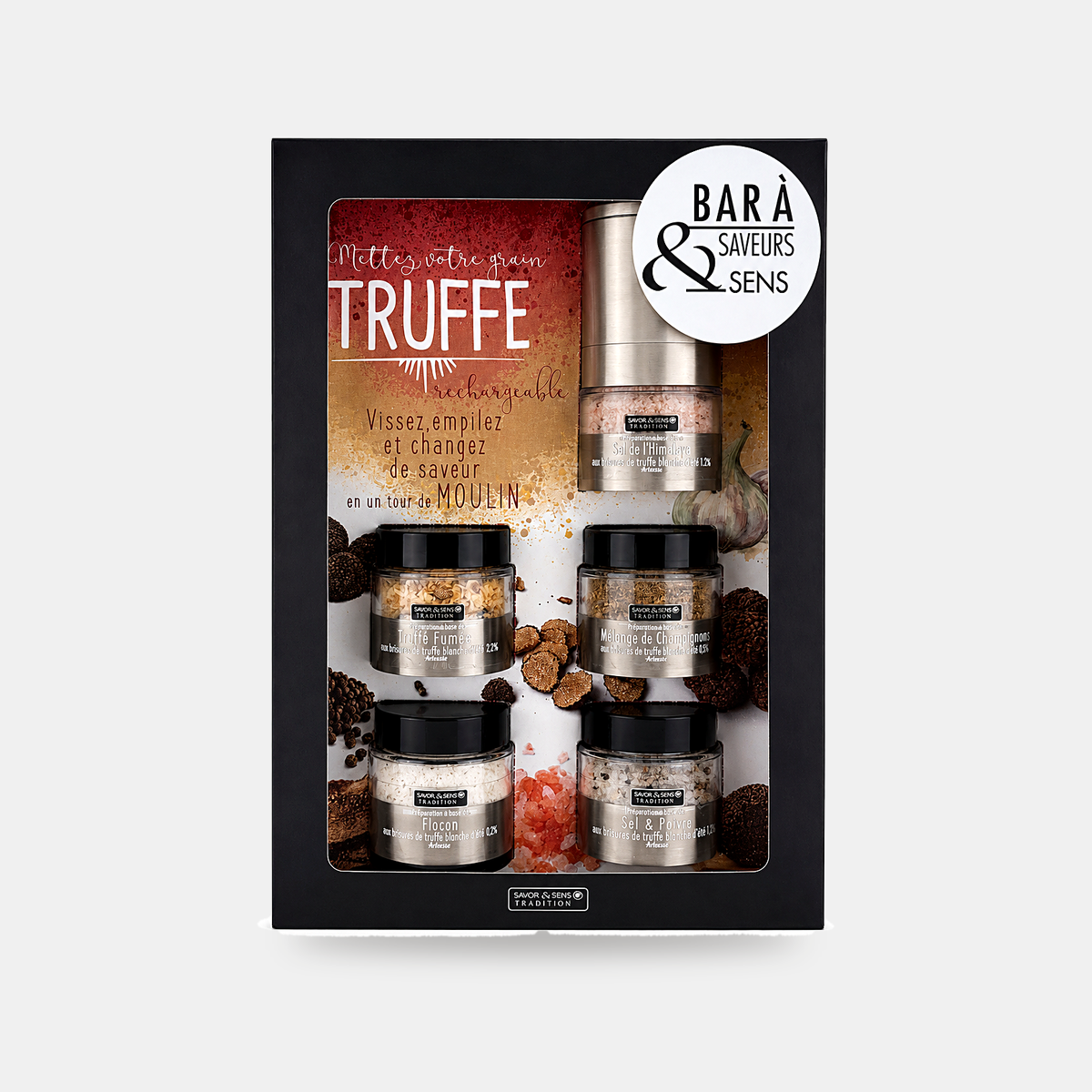 Coffret bar à truffe
