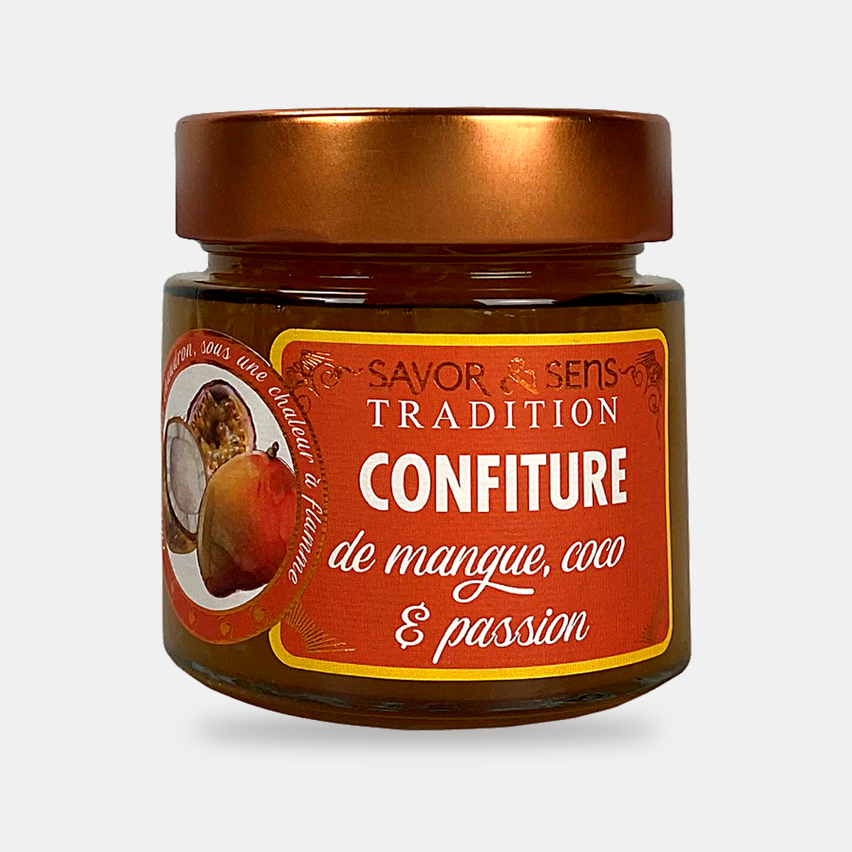 Confiture Mangue Coco Passion