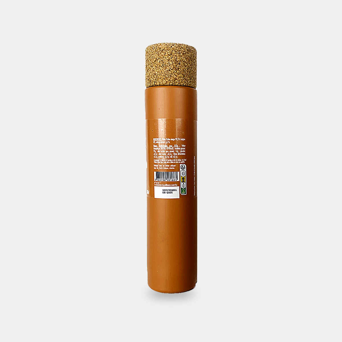 Porcini-flavored olive oil (Light brown)