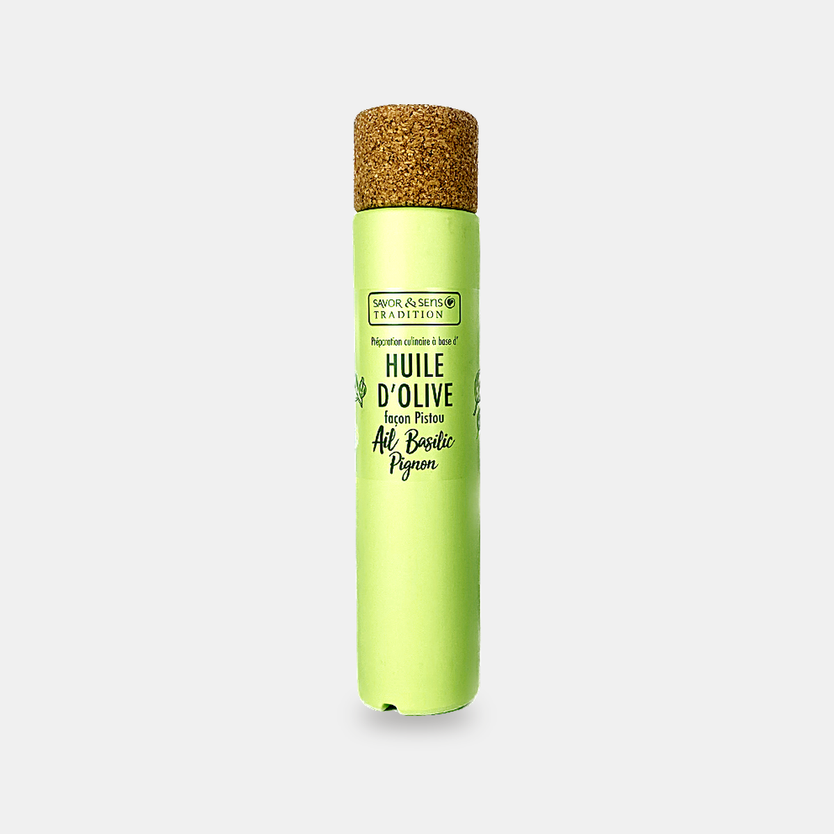 Pistou-style Olive Oil Garlic, Basil, Pine Nut (Green)