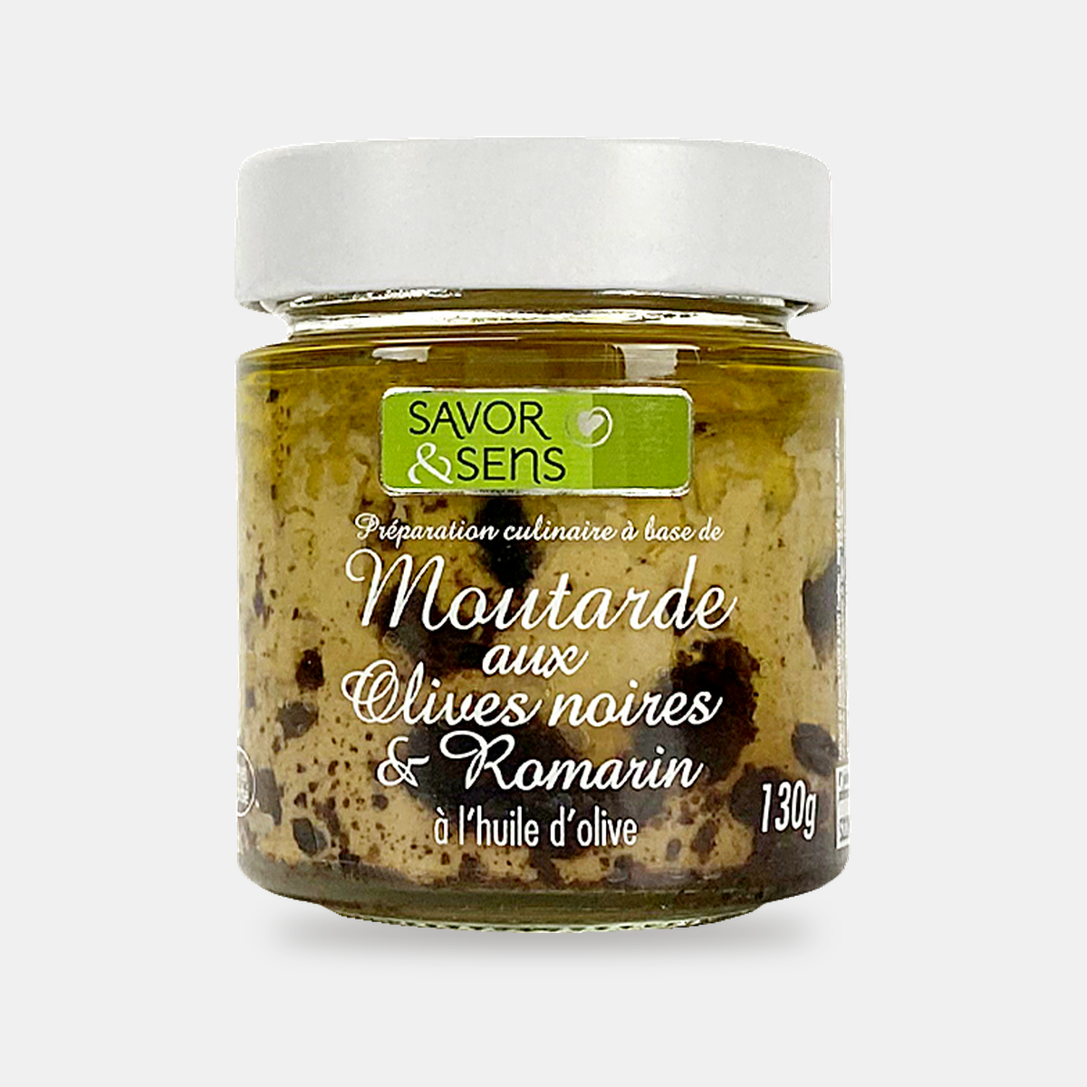 Conventional Black Olive & Rosemary Mustard