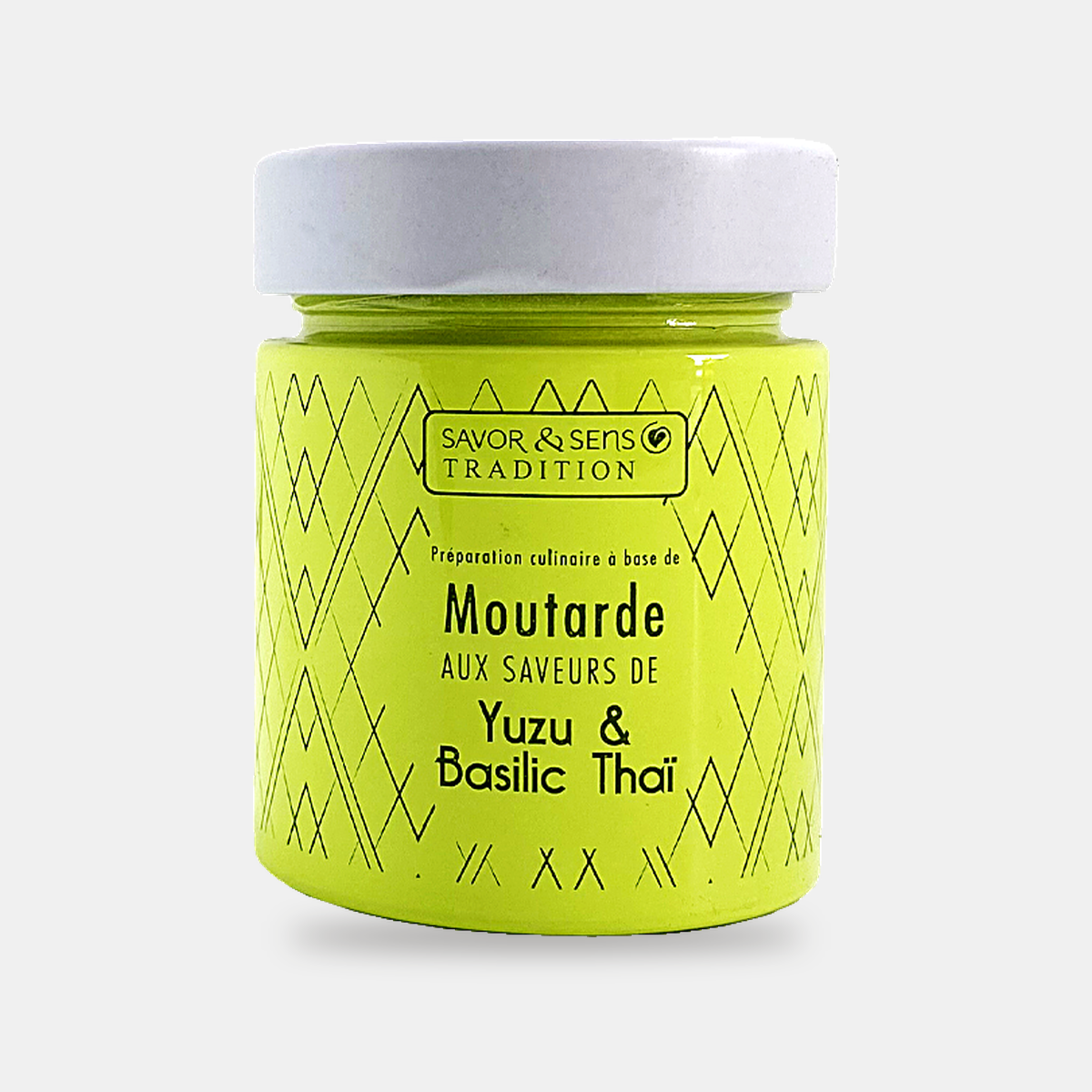 Moutarde saveur yuzu & basilic thaï
