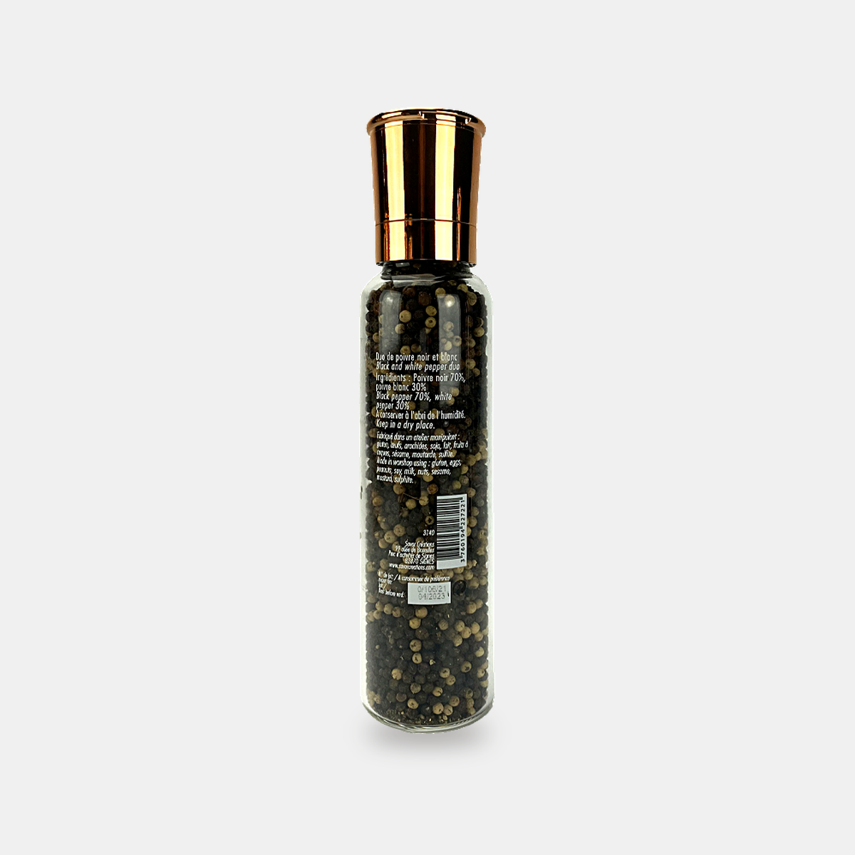 Black and white pepper duo