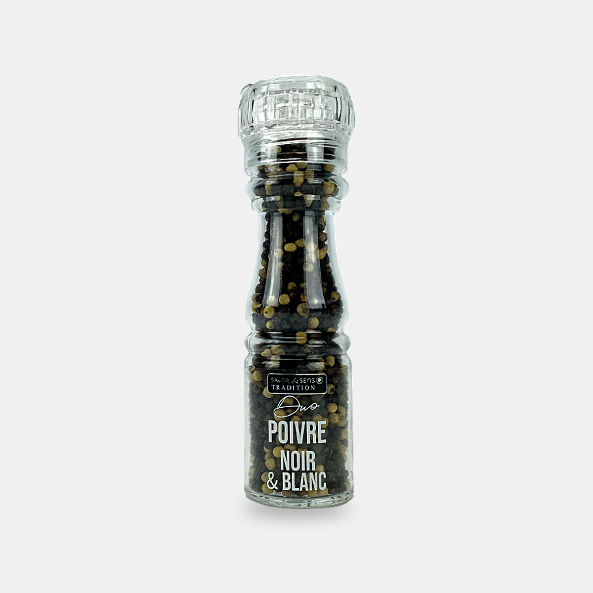 Black and white pepper duo