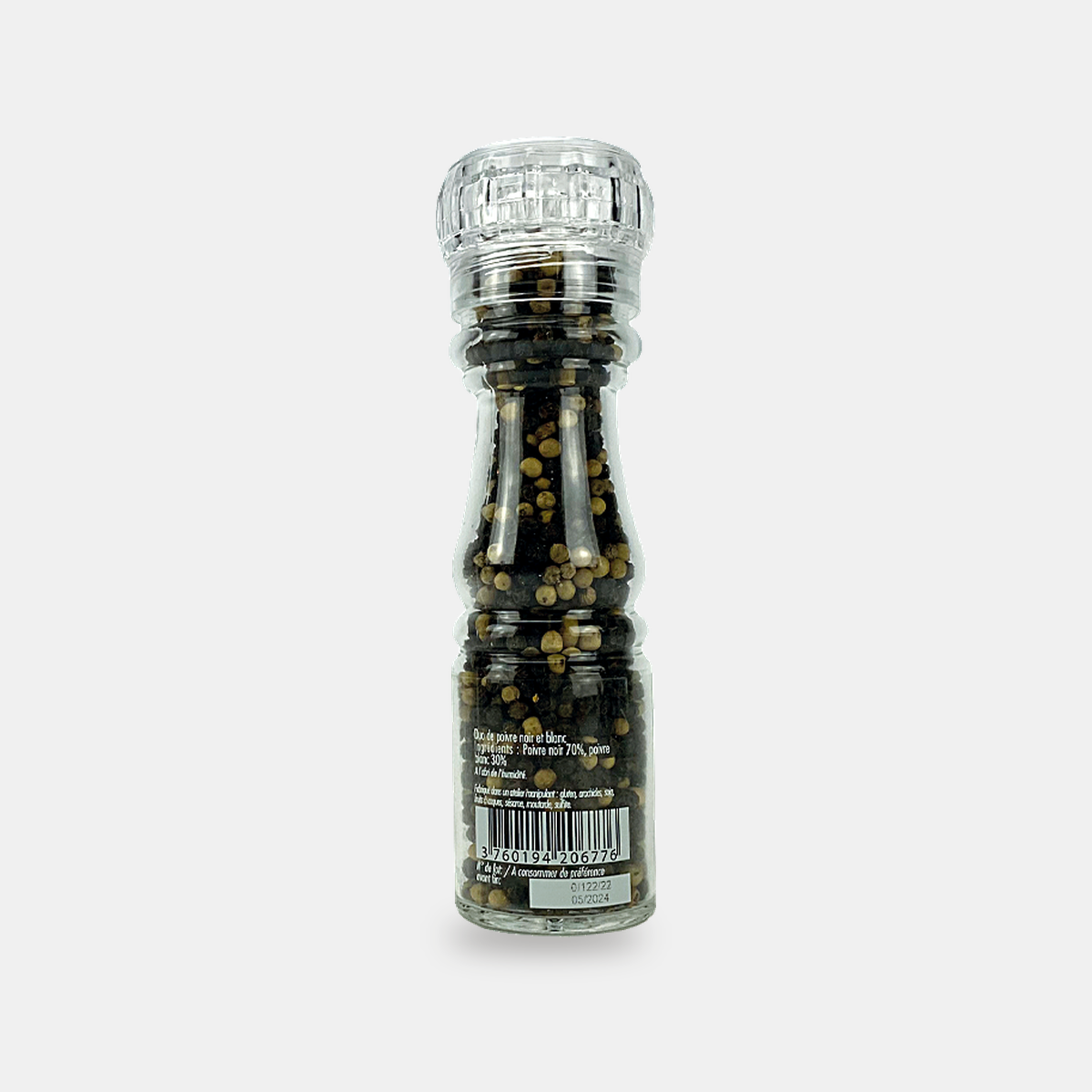 Black and white pepper duo