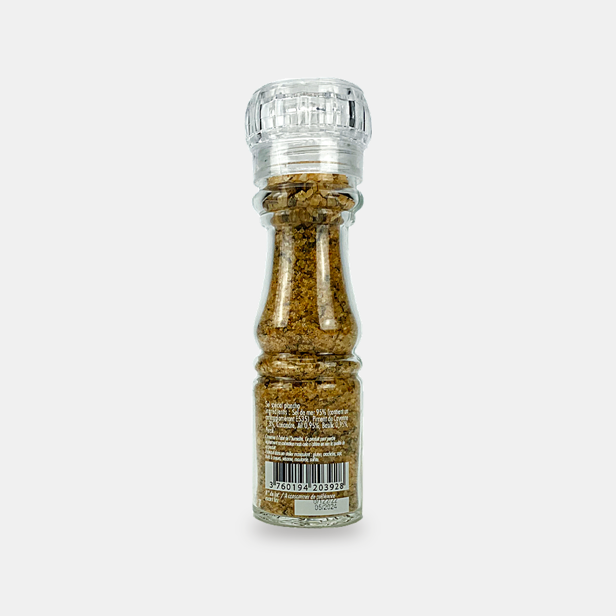 Spezialsalz für die Plancha (Chili, Knoblauch, Basilikum)