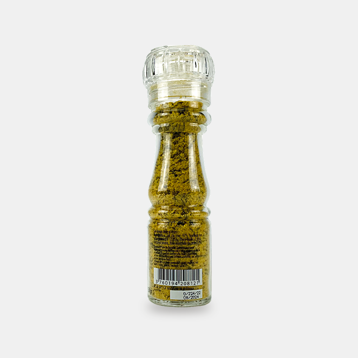 Salz mit Zitrone & Thymian – Mühle 150 g