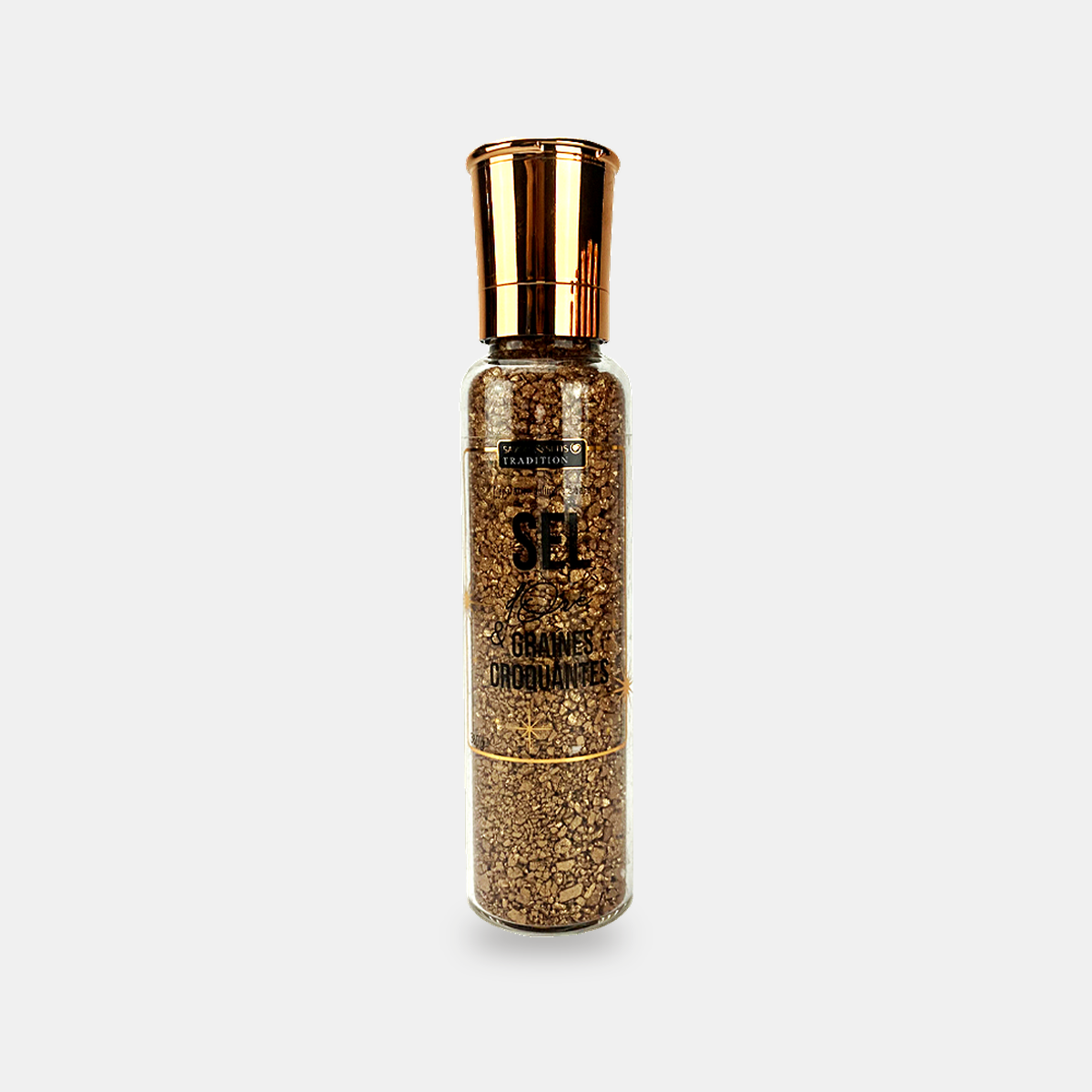 Goldgelbes Salz und knusprige Samen – große Mühle 370 g