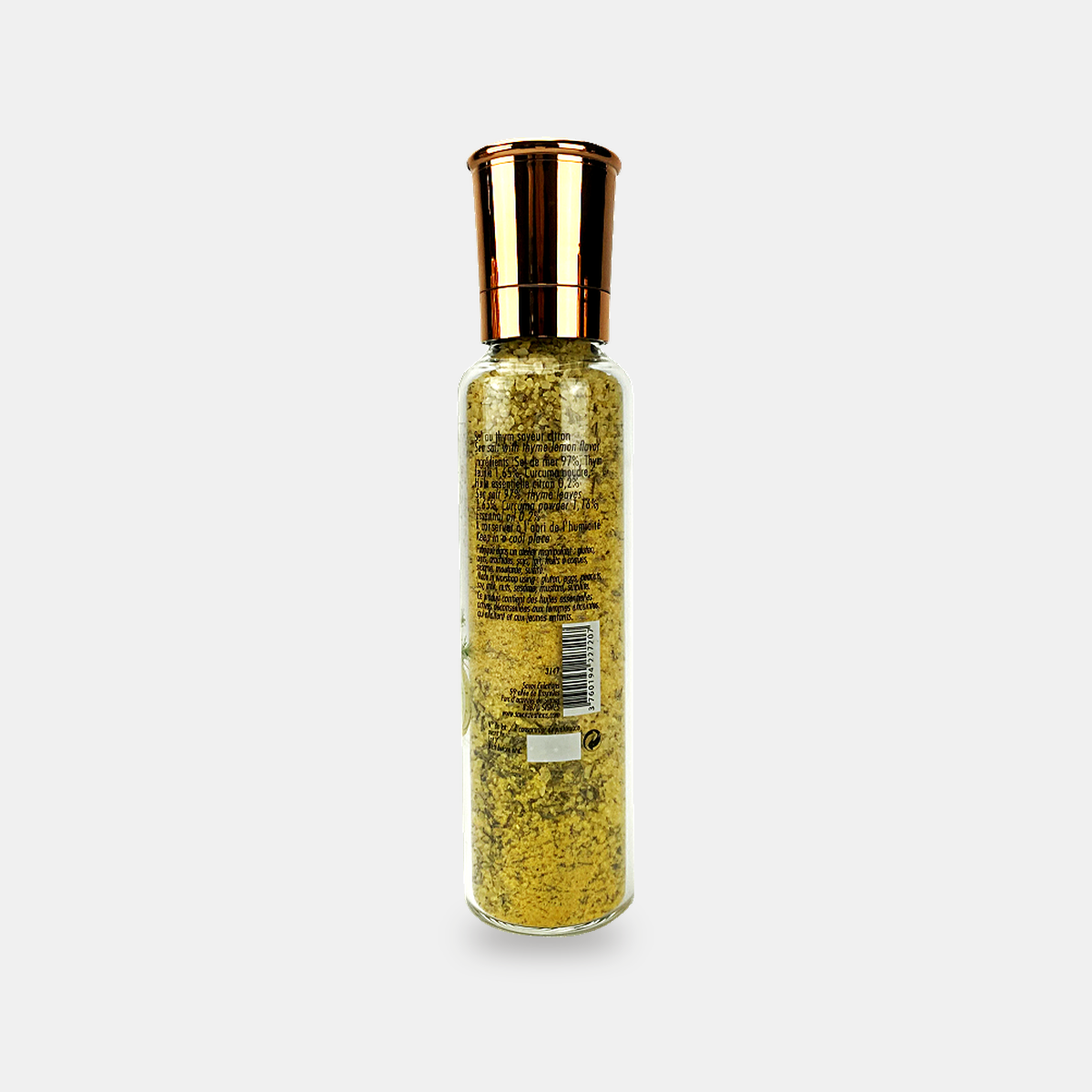 Sel saveur Citron & Thym – grand moulin 385 g