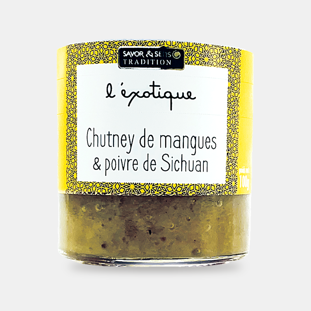 Chutney mangue et poivre de Sichuan