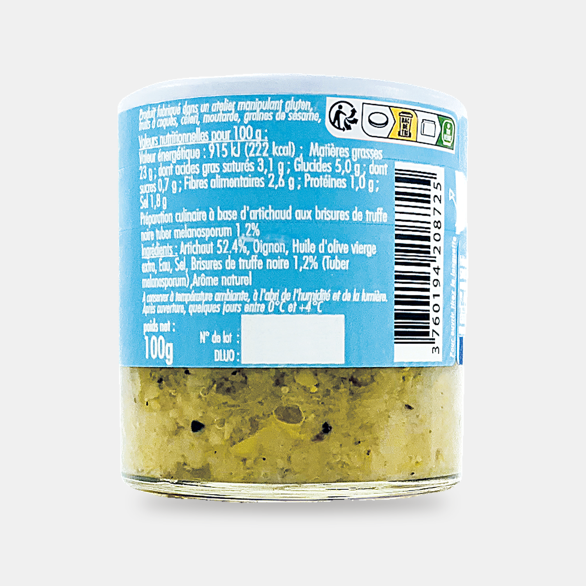 Délice d'artichaut aux brisures de truffe Brumale