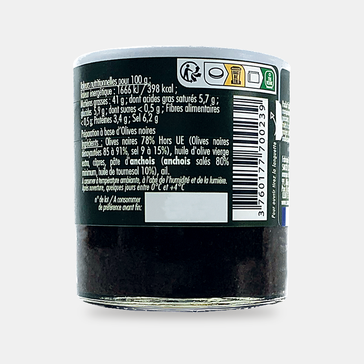 Black olive tapenade