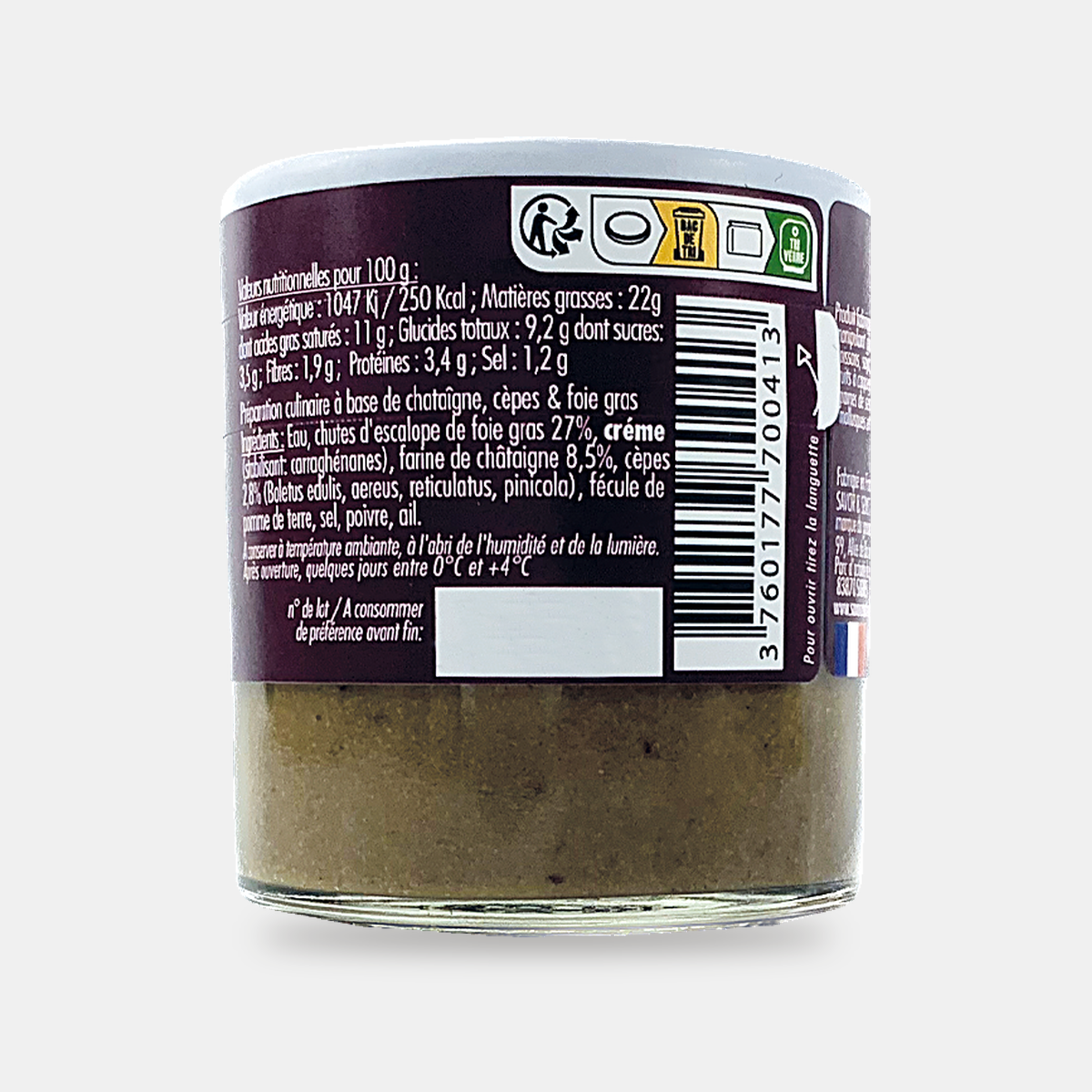 Kastanien-Delikatesse mit Steinpilzen & Foie Gras