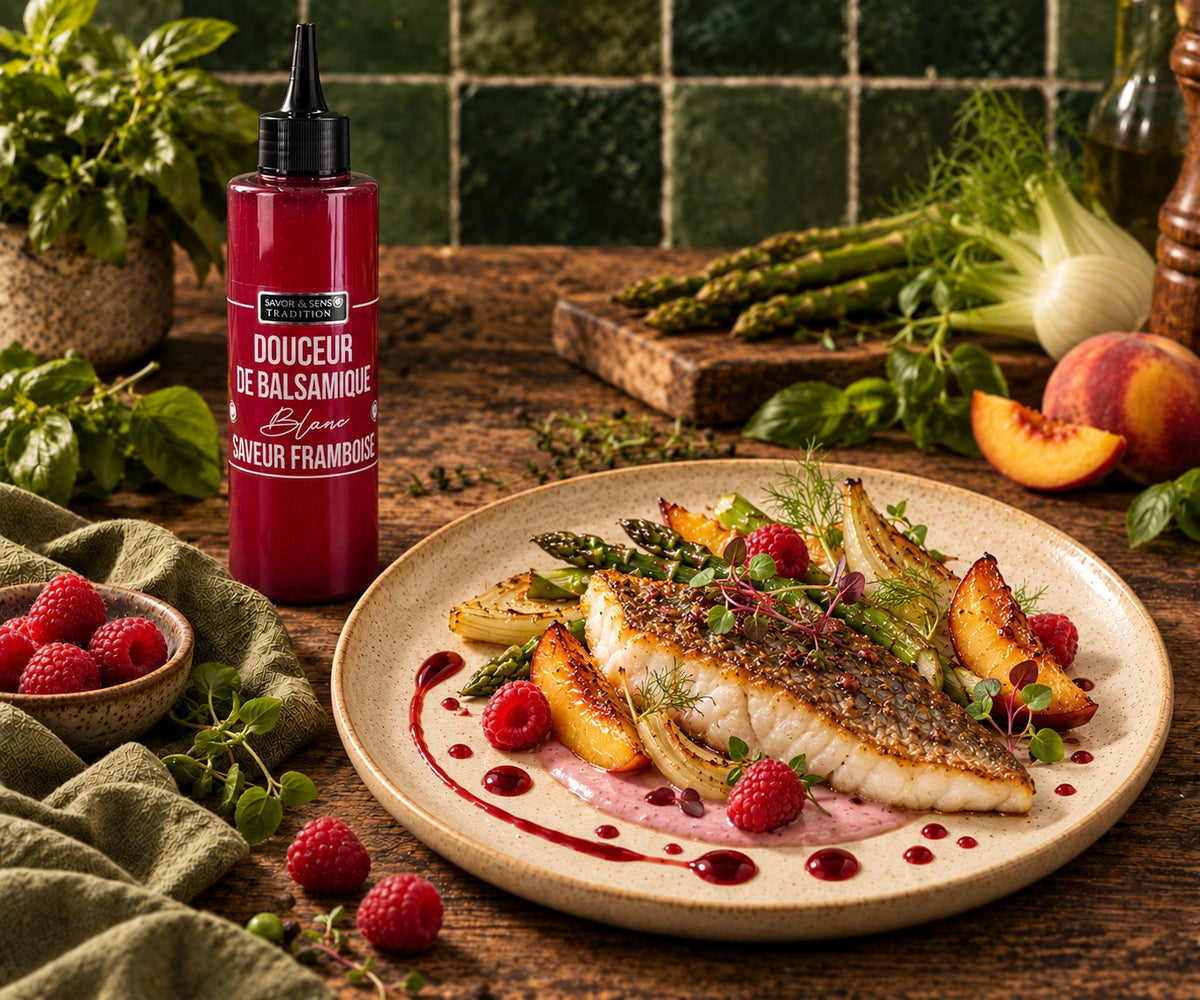 Ambiance – Crème balsamique blanche saveur framboise