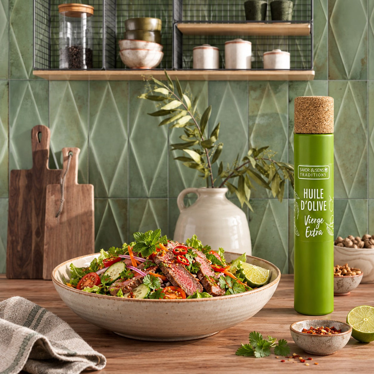 Lifestyle – Extra Virgin Olive Oil (Dark Green)